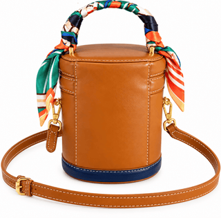 The Luxe Scarf-Wrapped Mini Crossbody Bag - DesignedBy The Boss
