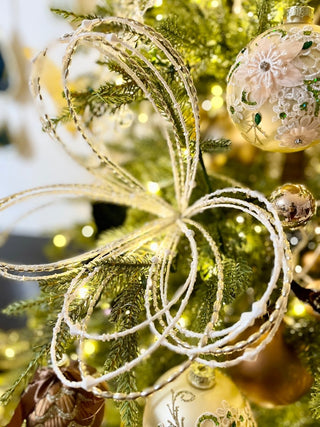 White & Gold Pick For Holiday Decor - DesignedBy The Boss