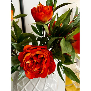 29"Real Touch Peony Stem with Bud (Set Of 3) - DesignedBy The Boss
