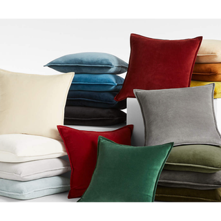 Decorative Velvet Pillow 22 x 22 (Organic Cotton)