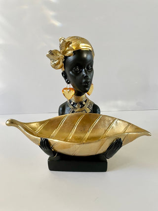 African Tribal Woman Statue - Art Sculpture for Home-Unique Home Decor - DesignedBy The Boss