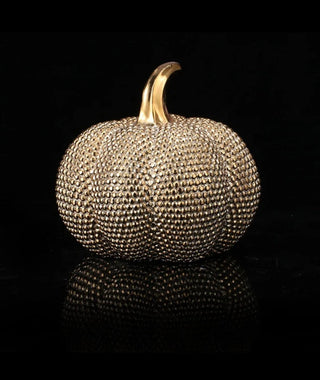 Autumn Fall Harvest Glam Silver Pumpkin For Fall Decor - DesignedBy The Boss