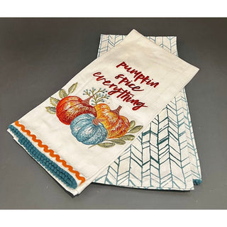 Autumn Harvest Kitchen Towels, Set of 2 - DesignedBy The Boss
