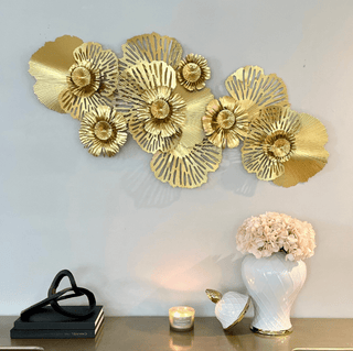 Botanical Abstract Metal Wall Decor - DesignedBy The Boss