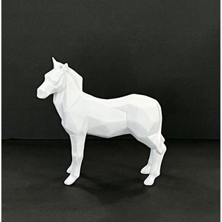 Carved Angle Horse Sculpture - DesignedBy The Boss