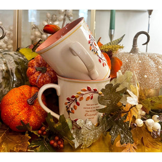 Ceramic Coffee Mug Fall Colors Autumn Leaves - DesignedBy The Boss