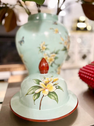 Ceramic Hand Painted Decorative Ginger Jar - High Quality Designed - DesignedBy The Boss