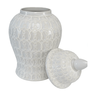 Ceramic Lidded Temple Jar - DesignedBy The Boss