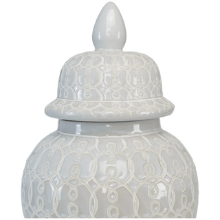 Ceramic Lidded Temple Jar - DesignedBy The Boss
