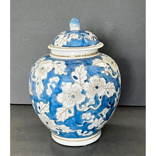 Chinoiserie Handmade Ceramic Ginger Jar Available in 2 Colors - DesignedBy The Boss
