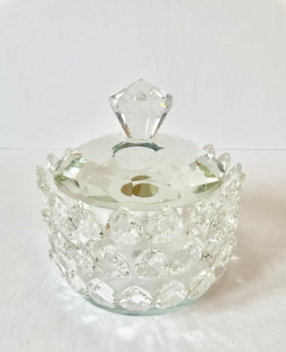 Crystal Glass Jar Beautifully Designed with Patterns - DesignedBy The Boss