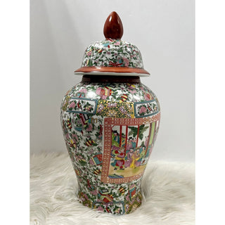 Decorative Ceramic Ginger Jar With Details - DesignedBy The Boss