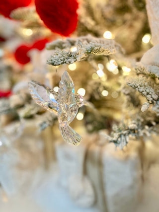 Decorative Clear Snow Globe -Christmas Ornament - DesignedBy The Boss