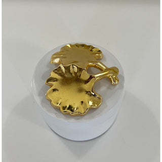 Doubled Gold Leaves Decorative Box - DesignedBy The Boss