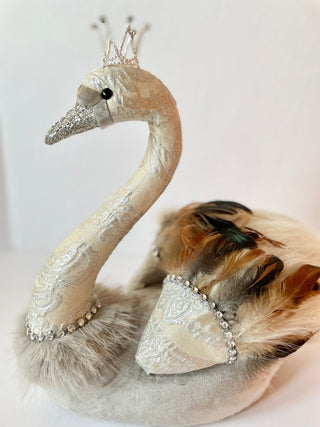 Elegant Swan With Crown - DesignedBy The Boss