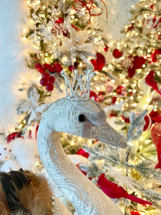 Elegant Swan With Crown - DesignedBy The Boss