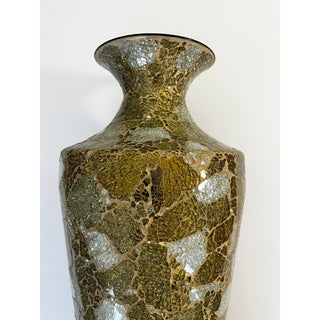 Floor Vase 24"Glass Mosaic Pieces– Exquisite Home Décor Accent Piece - DesignedBy The Boss