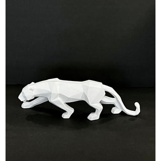 Geometric Modern Abstract Panther Statues - DesignedBy The Boss