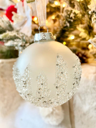 Glass Embellished Ornament (Set of 4) - DesignedBy The Boss