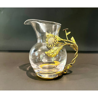Glass Pitcher With The Metal Handle - DesignedBy The Boss