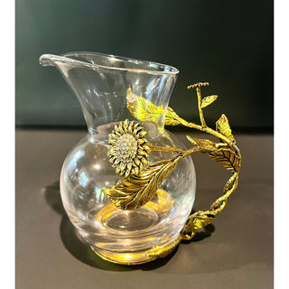 Glass Pitcher With The Metal Handle - DesignedBy The Boss