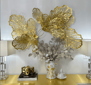 Gold Butterfly Wall Décor (Set Of 2) - DesignedBy The Boss