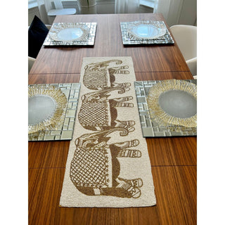 Handmade Beaded Table Runner - DesignedBy The Boss