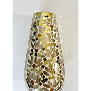 Handmade Mosaic Glass Flower Vase For Home Decor From (2 Sizes) - DesignedBy The Boss