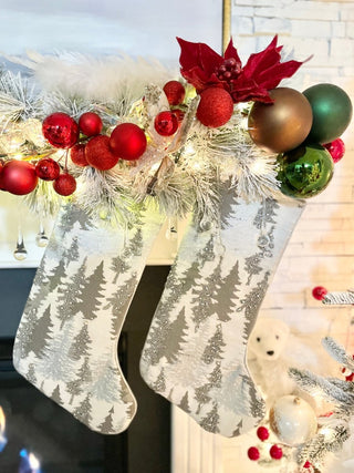 Holiday Embellished Elegance Stocking (Set of2) - DesignedBy The Boss