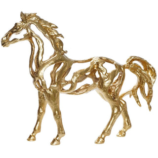 Horse Sculpture, Gold - DesignedBy The Boss