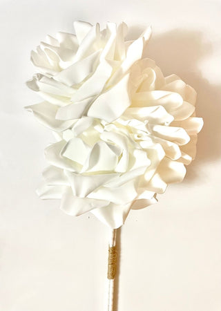 Large White Bouquet Flowers (Set Of 3) - DesignedBy The Boss
