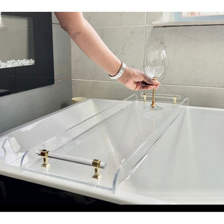 Luxury Acrylic Bathtub Tray - DesignedBy The Boss