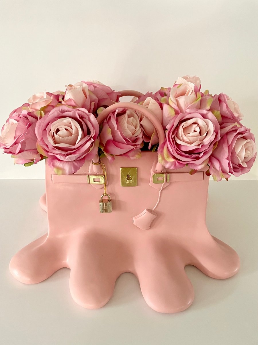 Luxury Melting Resin Flower Vase Sculptures for Home Decor – DesignedBy The Boss
