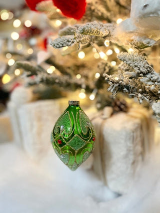 Luxury Glass Ball Embellished Ornament - DesignedBy The Boss