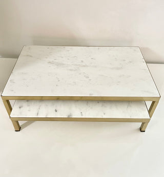 Marble Serving Tray With Gold Legs - DesignedBy The Boss