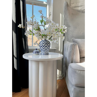 Mini Decorative Lidded Jar Blue & White Design - DesignedBy The Boss