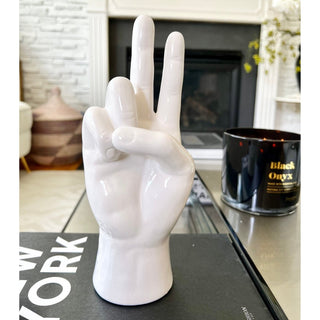 Peace Sign Decor Sculpture - DesignedBy The Boss