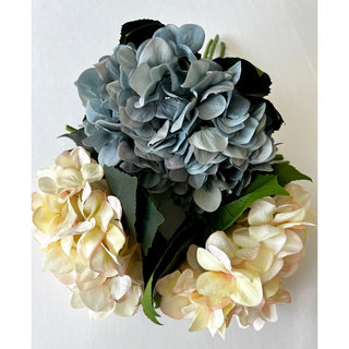 Real Touch Hydrangea Flower ( Pack Of 3) - DesignedBy The Boss
