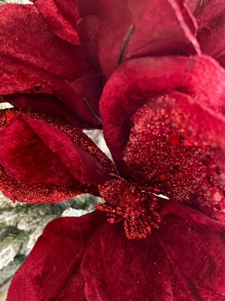 Red Velvet Poinsettia Bouquet - DesignedBy The Boss