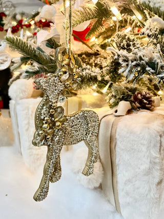 Reindeer Ornament Christmas Decor - DesignedBy The Boss