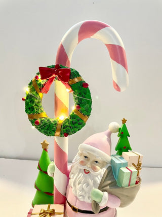 Santa & Candy Cane LED - DesignedBy The Boss