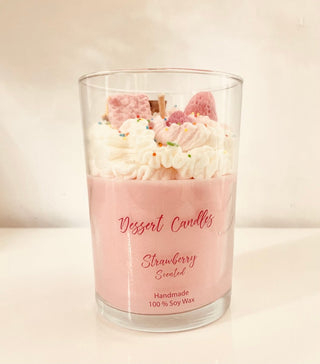 Scented Glass Candle - DesignedBy The Boss