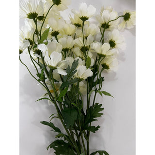Silk Daisy Artificial Flower (Pack Of 3 Stems) - DesignedBy The Boss