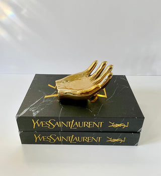 Small Gold Ceramic Hand Tray Decoration - DesignedBy The Boss