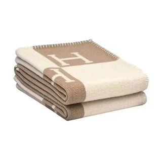 Soft Warm Luxury Cashmere Throw Blanket H Double-Sided Thick Knitted Blanket - DesignedBy The Boss