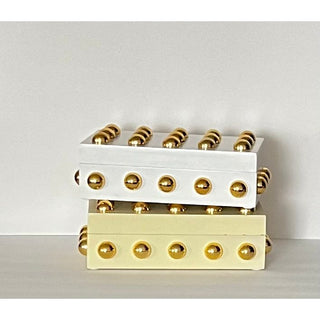 Studded Decorative Wood Boxes (2 Colors) - DesignedBy The Boss