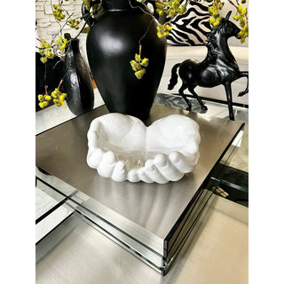 White Ceramic Two Hands Sculpture - DesignedBy The Boss