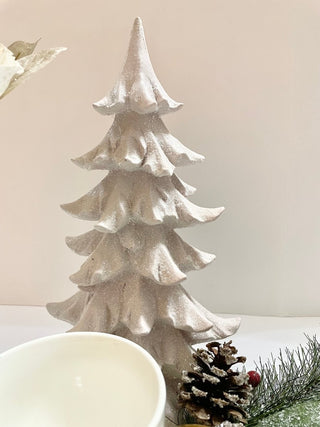 White Frosted Christmas Tree - DesignedBy The Boss