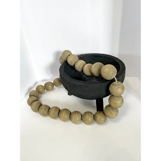 XL Handcrafted Wood Bead Garland - DesignedBy The Boss