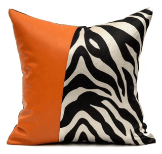 Zebra Print Pillow Cover 22" x 22" Luxe Collections - DesignedBy The Boss